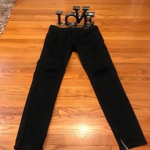 YOUNG MEN’S PACSUN BRAND BLACK JEANS